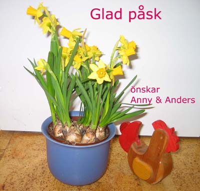 Glad psk, Anny & Anders!